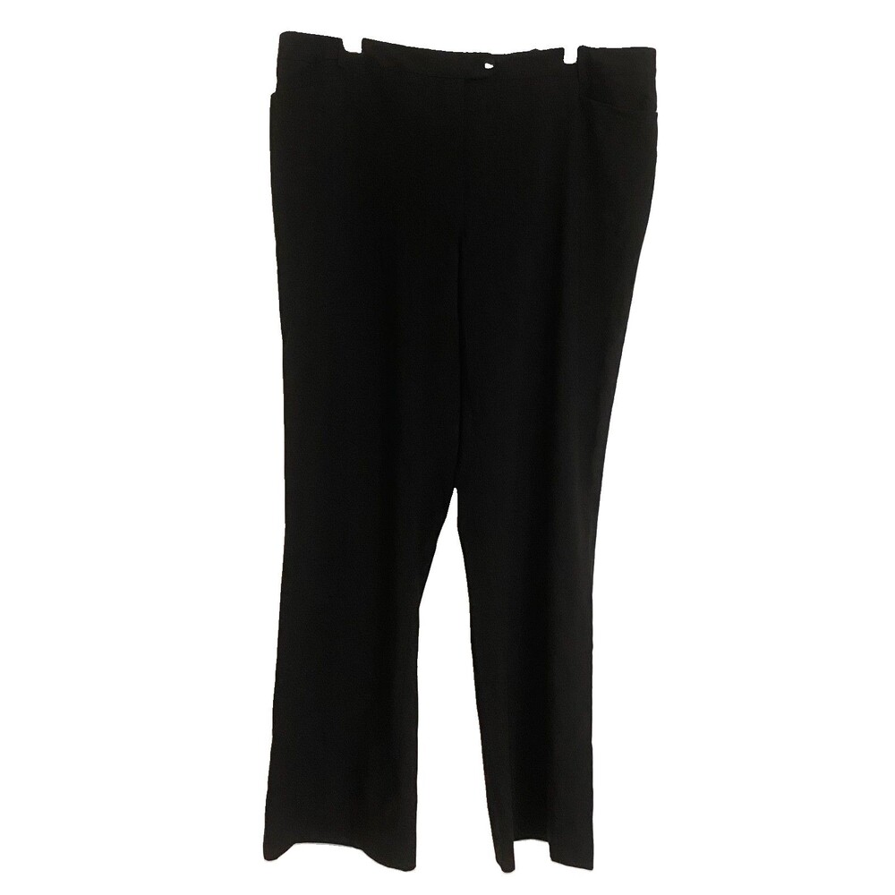Calvin Klein Dress Pants Women size 16 Black 39x31 Modern Fit Career wear Office